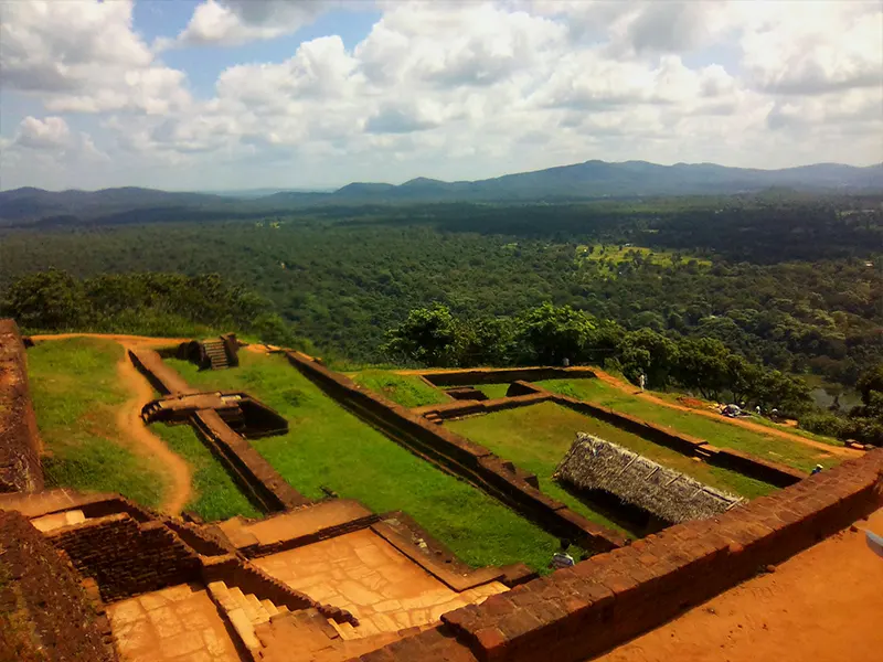 Ancient ruins in Polonnaruwa within the Sri Lanka Cultural Triangle
