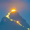 Adam’s Peak Sri Pada travel destination in Sri Lanka with scenic mountain views and pilgrimage trail