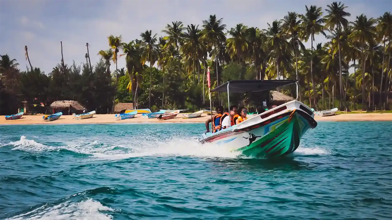 Hikkaduwa beach resort near Colombo, Sri Lanka