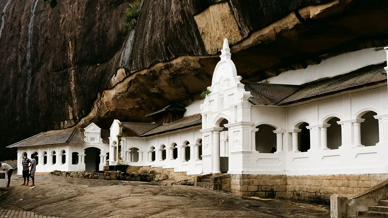 Dambulla destination in Sri Lanka featuring ancient temples, caves, and cultural heritage.