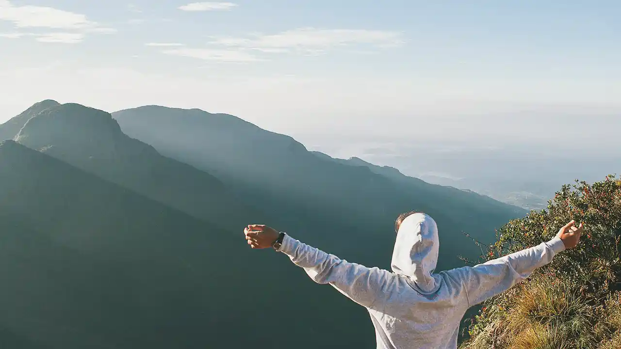 Horton Plains National Park in Nuwara Eliya, Sri Lanka