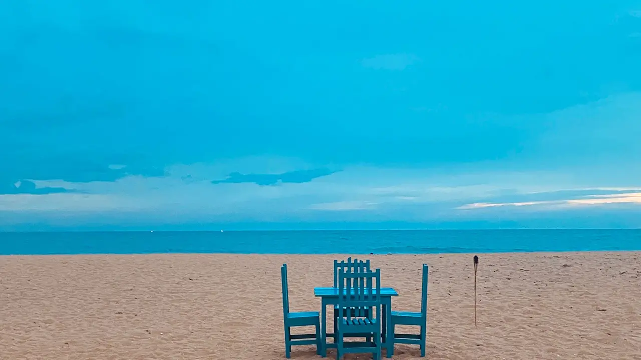Pasikuda beach destination with turquoise waters on Sri Lanka’s east coast