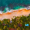 Tangalle beach destination and peaceful southern coastline in Sri Lank
