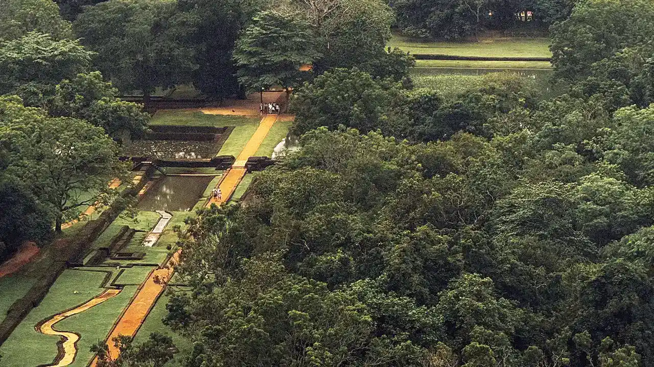 Water Gardens, Sigiriya, Sri Lanka