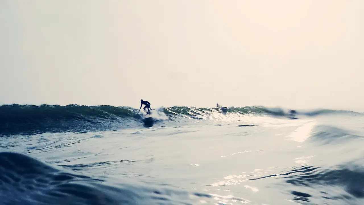 April to October surfing season in Arugam Bay, Sri Lanka