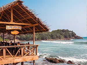 Relaxing at Hiriketiya Beach, Sri Lanka