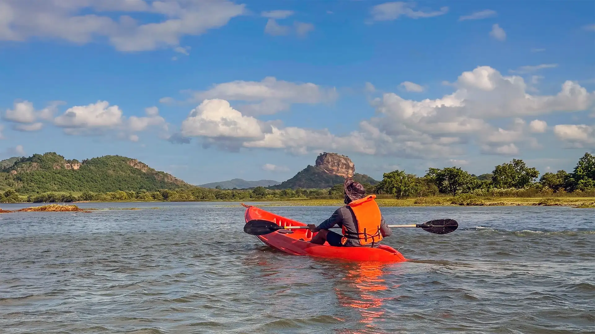 Kayaking near Sigiriya, Sri Lanka – Sri Lanka Travel Tours