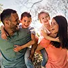 Family enjoying a luxury Sri Lanka beach escape