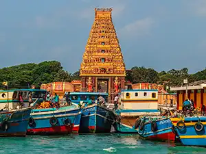 Nainativu island activities in northern Sri Lanka