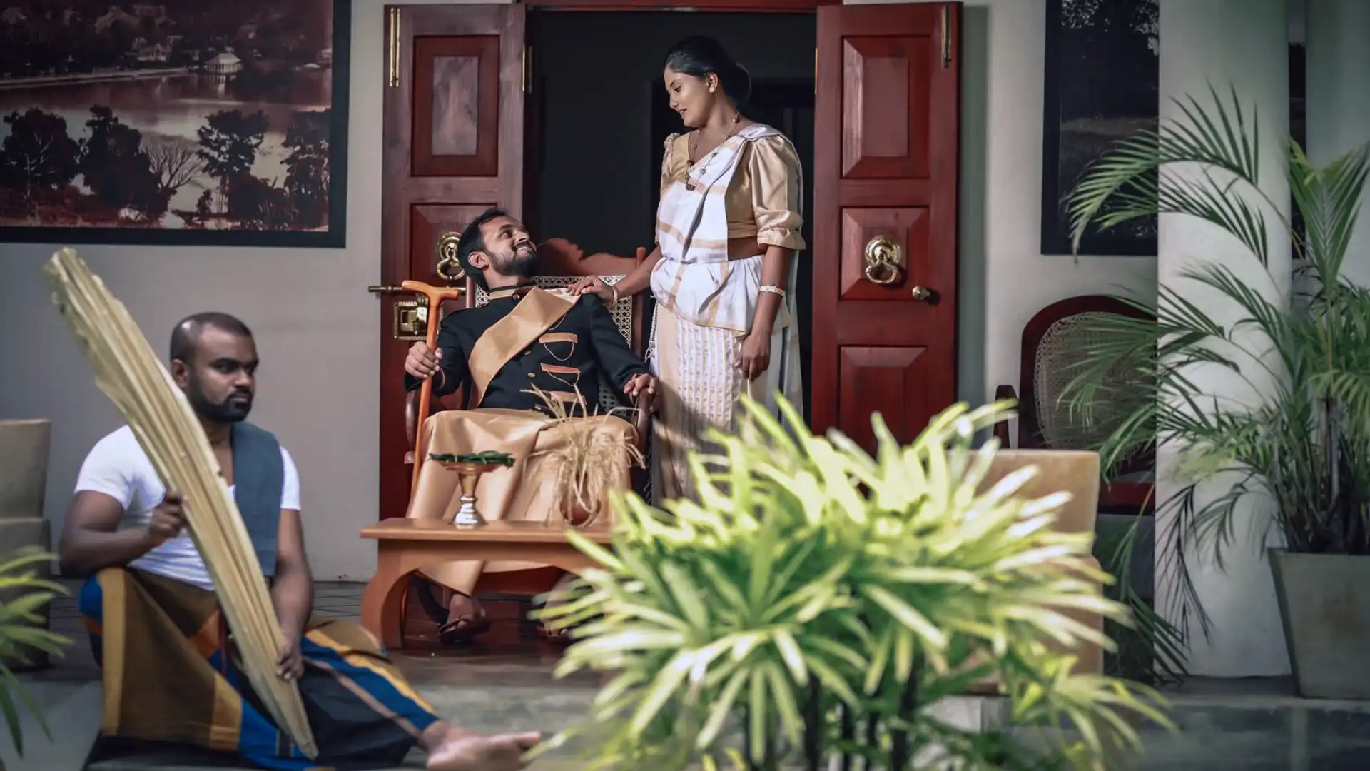 Traditional Village Gentleman Wedding Couple in Sri Lanka – Sri Lanka Travel Tours
