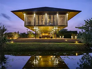 Water Garden Sigiriya 5-star luxury resort with private pool villas and views of Sigiriya Rock, Sri Lanka